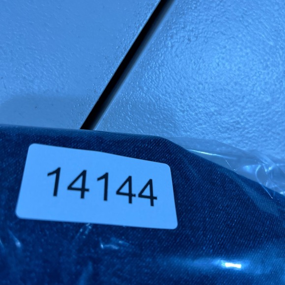 By Rewash Denim Dress Womens Large Zip Front Belted Western Festival - Picture 8 of 8